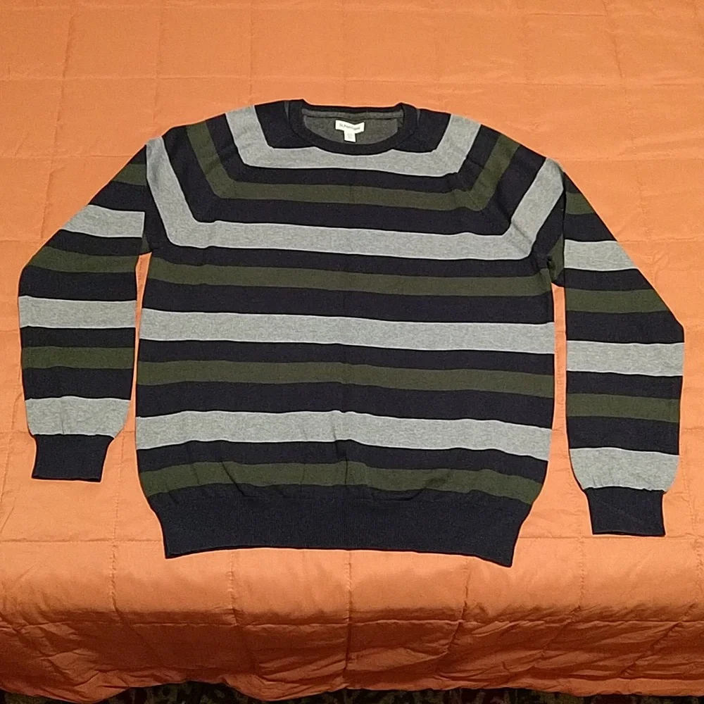 St. John's Bay Men's Striped Sweater